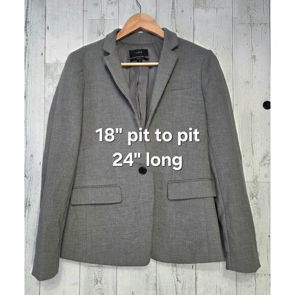 J. Crew Regent Four-Season Stretch Blazer Sz. 2 - Picture 4 of 12